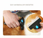 kutkutstyle Grooming KUTKUT Pet Grooming Brush Effectively Reduces Shedding by Up to 95% Professional Deshedding Tool for Dogs and Cats